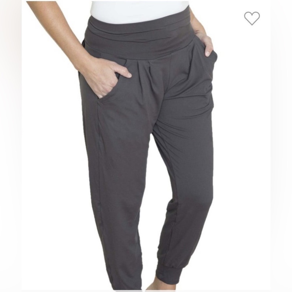 Gray Harem Joggers